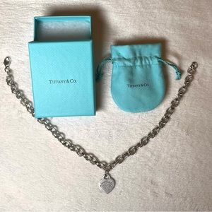 Please Return Me To Tiffany & Co 925 Chain Necklace / Bracelet